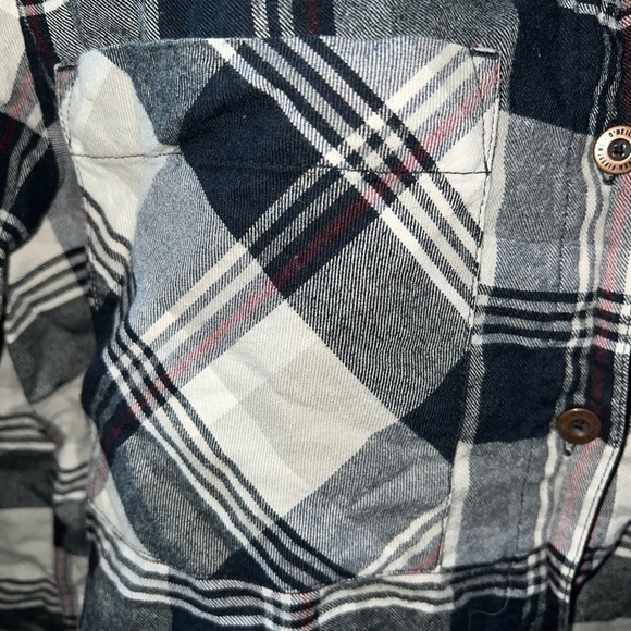O’Neill Flannel Plaid Button Up Shirt - Picture 2 of 9